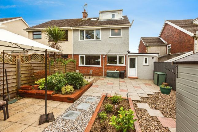 Semi-detached house for sale in Pant Y Dwr, Three Crosses, Swansea
