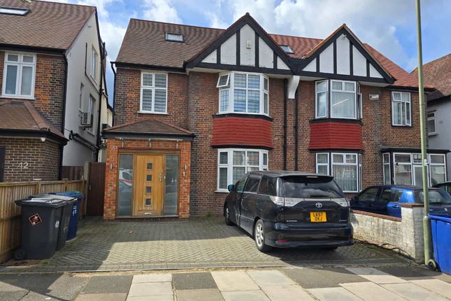 Thumbnail Semi-detached house to rent in Western Avenue, London