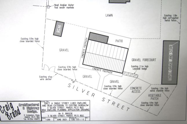 Land for sale in Silver Street, March