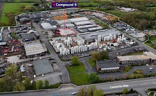 Land to let in Secure Compounds Available, Leyland Business Park, Centurion Way, Leyland