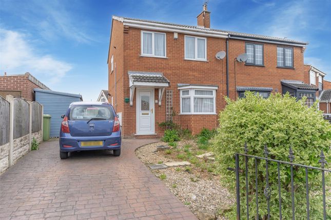 Semi-detached house for sale in Leen Valley Drive, Shirebrook, Mansfield