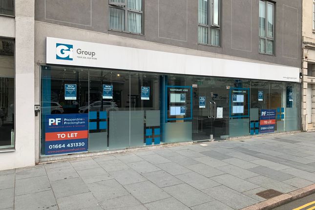 Retail premises to let in 90A Charles Street, Leicester, Leicestershire