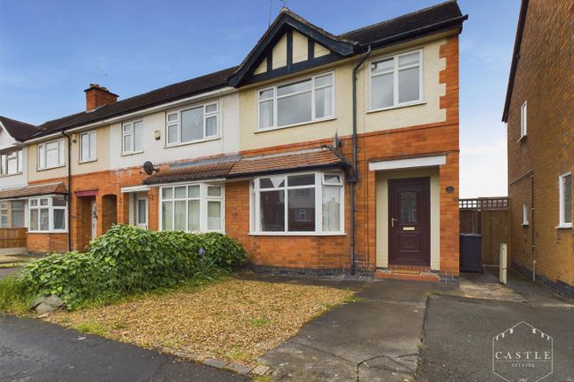 Thumbnail Town house to rent in Burleigh Road, Hinckley