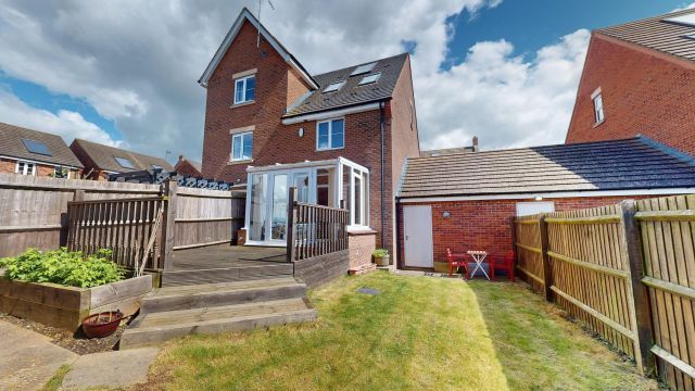 Semi-detached house for sale in Teasle Close, St Crispin, Northampton