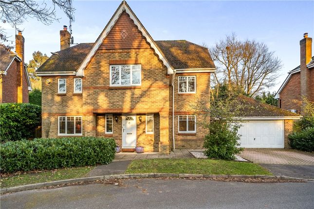 Thumbnail Detached house for sale in Further Vell-Mead, Church Crookham, Fleet
