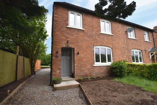 Thumbnail Semi-detached house for sale in Park Terrace, Whitchurch Road, Prees, Whitchurch