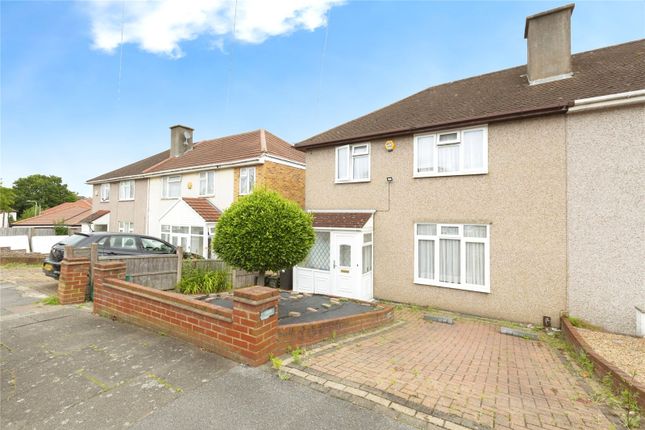 Thumbnail Semi-detached house for sale in Anne Way, Ilford