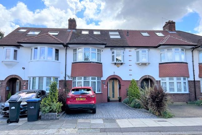 Thumbnail Terraced house to rent in Rowantree Road, Winchmore Hill, London
