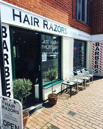 Thumbnail Retail premises for sale in A Highly Reputable Barbers GU14, Hampshire