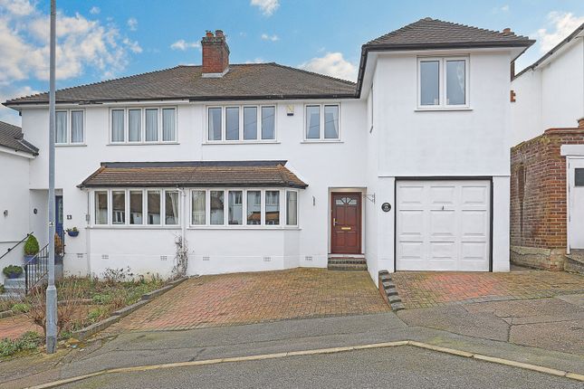 Semi-detached house for sale in Roundmead Close, Loughton, Essex