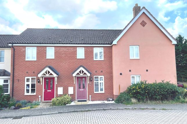 Thumbnail Terraced house for sale in Spearmint Way, Red Lodge, Bury St. Edmunds