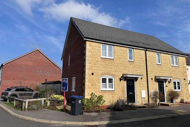 Semi-detached house for sale in Clover Grove, Calne