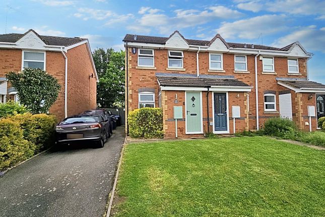 Thumbnail End terrace house for sale in Jenner Crescent, Kingsthorpe, Northampton