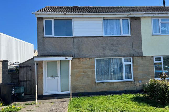Semi-detached house for sale in Brangwyn Square, Worle, Weston-Super-Mare