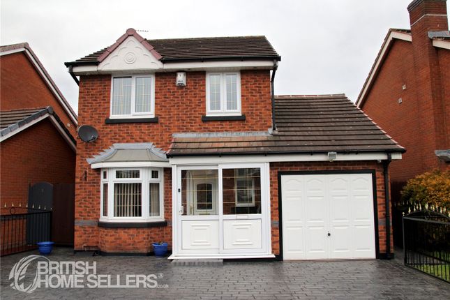 Thumbnail Detached house for sale in Teasel Road, Wednesfield, Wolverhampton, West Midlands