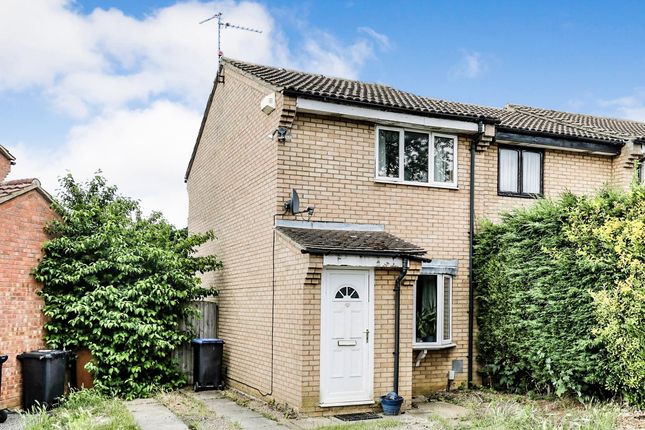 Thumbnail End terrace house for sale in Hamsterly Park, Northampton