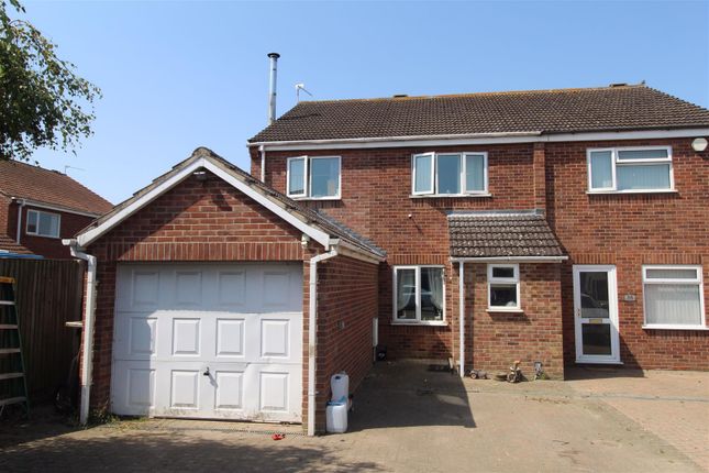 Thumbnail Semi-detached house for sale in Styles Close, Bradwell, Great Yarmouth