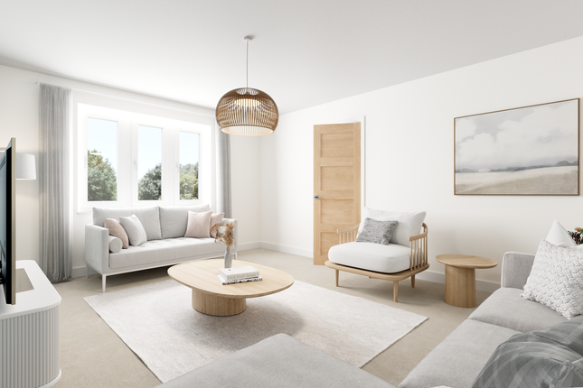 Thumbnail Detached house for sale in "The Stirling" at Milnathort, Kinross