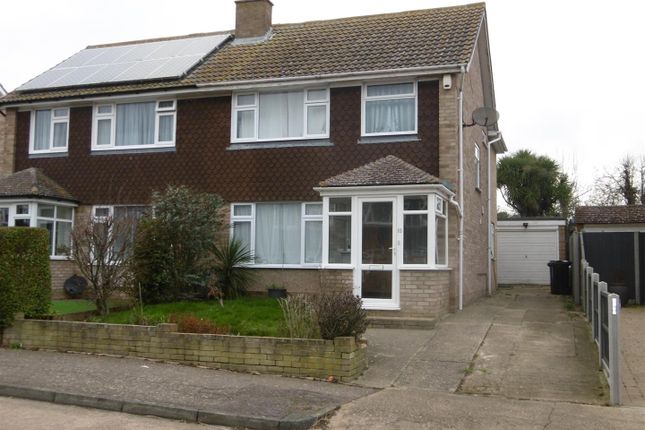 Thumbnail Semi-detached house to rent in Dean Croft, Herne Bay