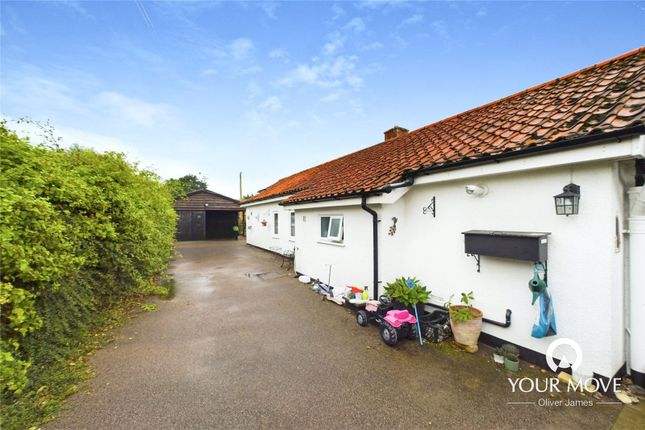 Bungalow for sale in Post Office Road, Knodishall, Saxmundham, Suffolk