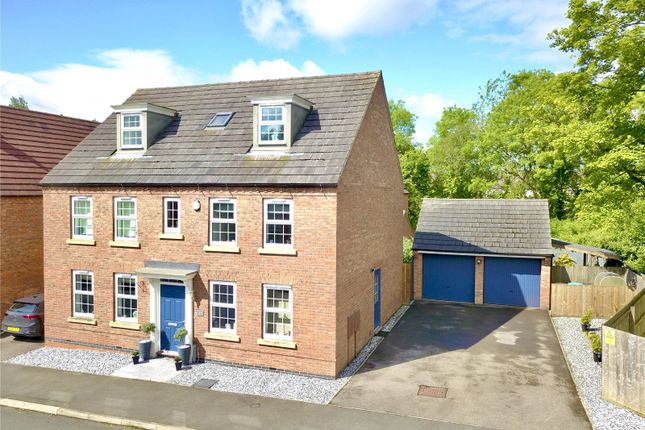 Thumbnail Detached house for sale in Sunloch Close, Burbage, Hinckley, Leicestershire
