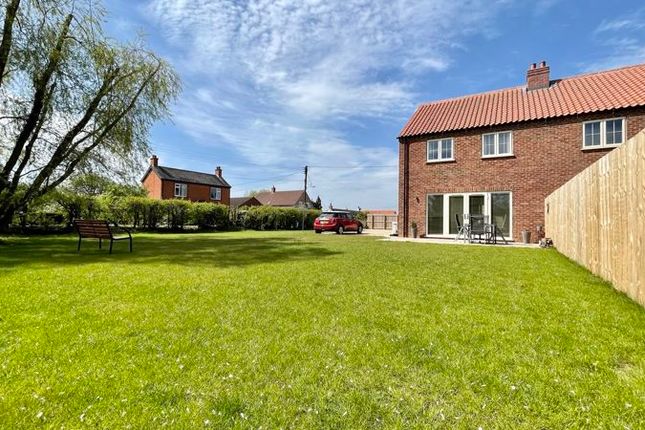 Semi-detached house for sale in Station Road, Wickenby, Lincoln