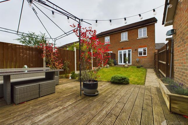Semi-detached house for sale in The Chilterns, Great Ashby, Stevenage