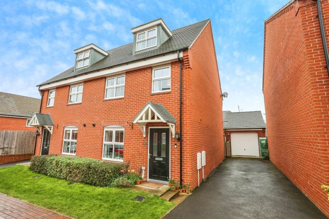 Semi-detached house for sale in Glastonbury Close, Edwalton, Nottingham, Nottinghamshire