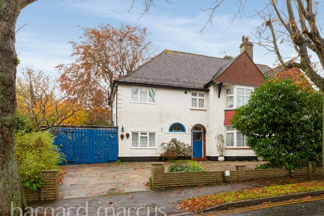 Thumbnail Semi-detached house for sale in Langley Park Road, Sutton
