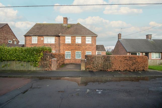 Semi-detached house for sale in Margaret Street, Widdrington, Morpeth
