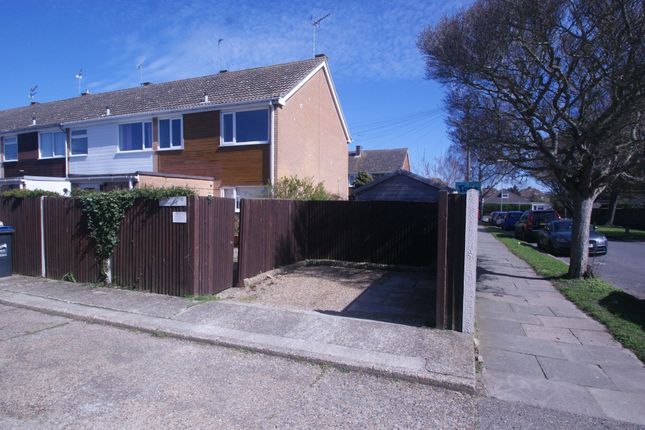 Thumbnail End terrace house to rent in Priory Close, Broadstairs