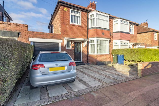 Semi-detached house for sale in Dovedale Gardens, High Heaton, Newcastle Upon Tyne