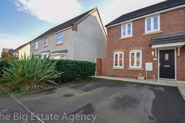 Thumbnail Semi-detached house for sale in Ffordd Mccartney, Connah's Quay, Deeside