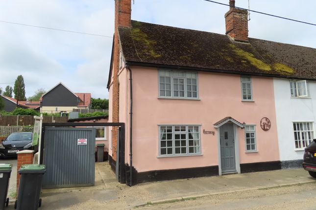 Thumbnail Semi-detached house to rent in Lower Street, Baylham, Ipswich