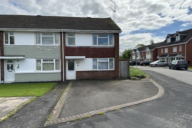 Thumbnail End terrace house for sale in Acacia Crescent, Bedworth