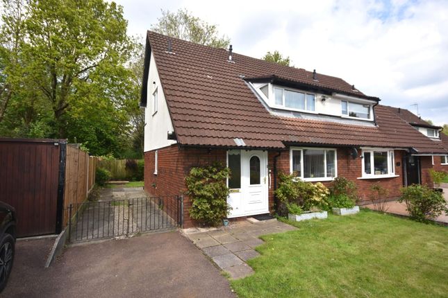 Thumbnail Semi-detached house for sale in Nansen Close, Old Hall, Warrington