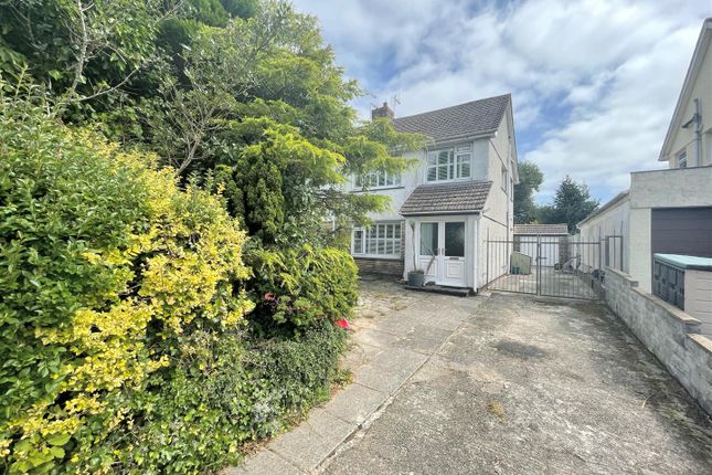 Semi-detached house for sale in Linkside Drive, Southgate, Swansea