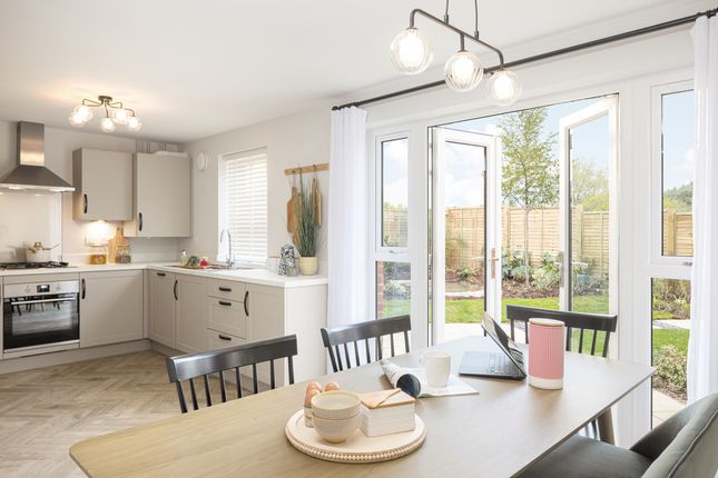 Kitchen And Dining Room In The 4 Bedroom Kingsley