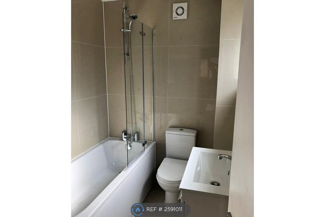 Bathroom With Shower In The Bath