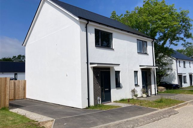 Thumbnail Semi-detached house for sale in Cuddra Road, St. Austell, Cornwall