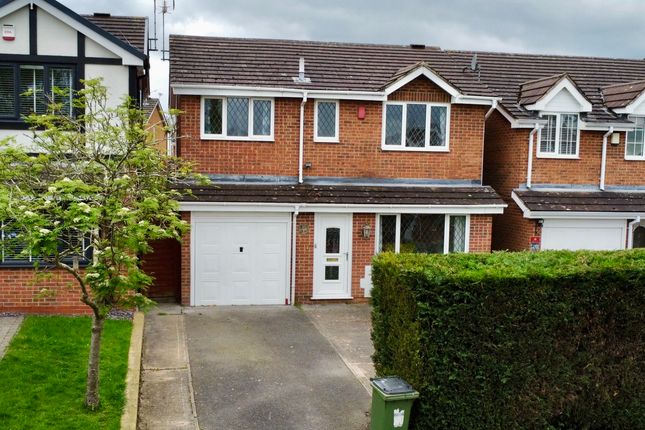 Thumbnail Detached house to rent in Barley Close, Glenfield, Leicester