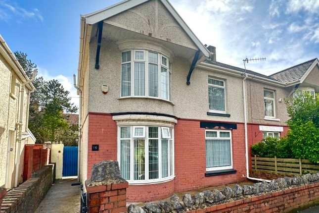 Semi-detached house for sale in Elba Crescent, Crymlyn Burrows, Swansea