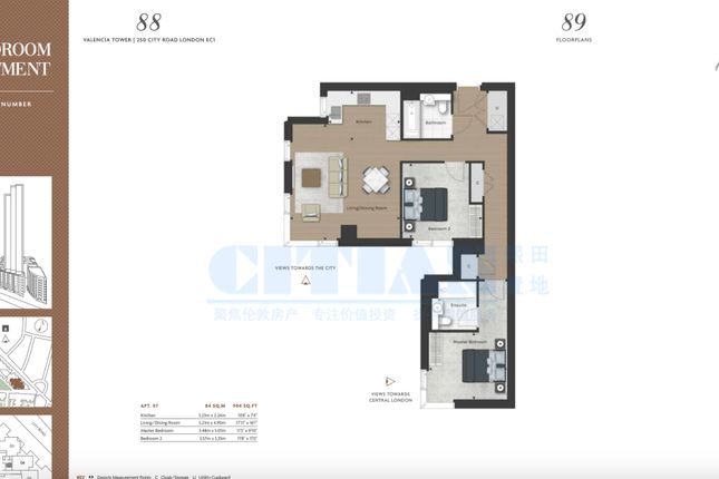 Flat for sale in 250 City Rd, London