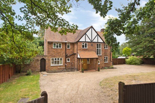 Thumbnail Detached house to rent in Byfleet Road, Cobham