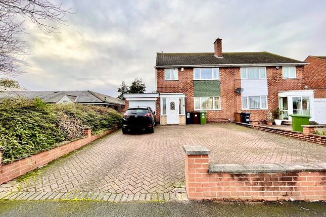 Thumbnail Semi-detached house for sale in Richmond Road, Olton, Solihull, West Midlands