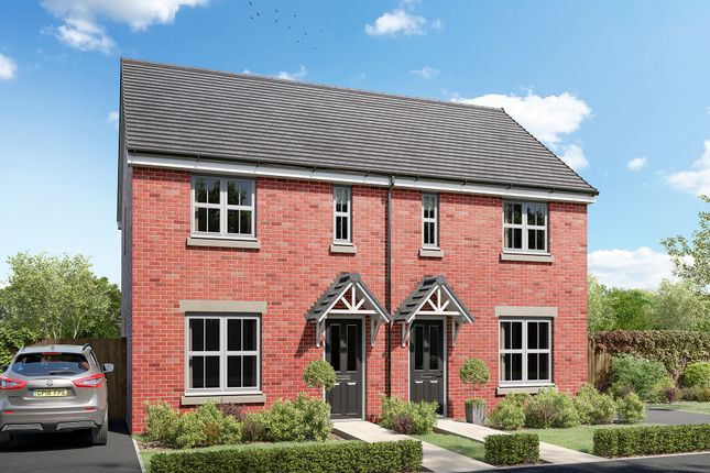 Thumbnail End terrace house for sale in "The Danbury" at Bawtry Road, Bessacarr, Doncaster