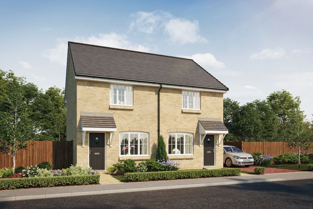 Semi-detached house for sale in "The Joiner" at Cedar Close, Bacton, Stowmarket
