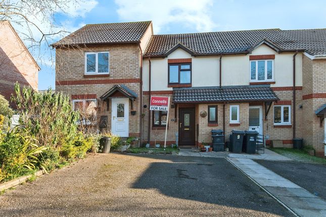 Terraced house for sale in Chaffinch Drive, Cullompton