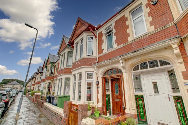 Thumbnail Terraced house for sale in Mayfield Avenue, Victoria Park, Cardiff