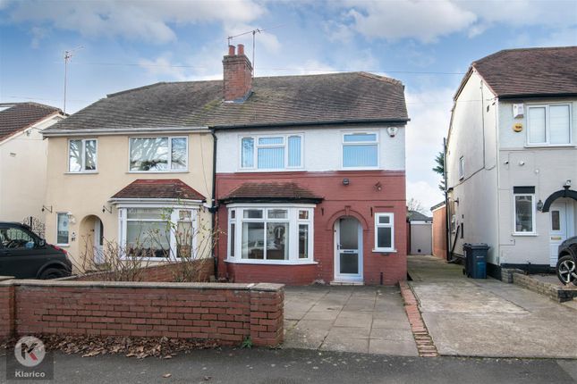 Thumbnail Semi-detached house for sale in Runnymede Road, Sparkhill, Birmingham
